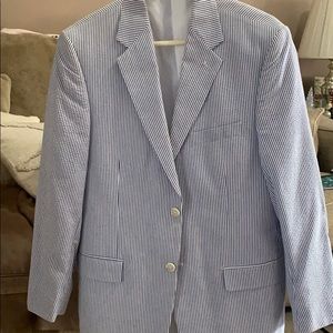 Men’s Seersucker Sports coat- Size 40 Regular